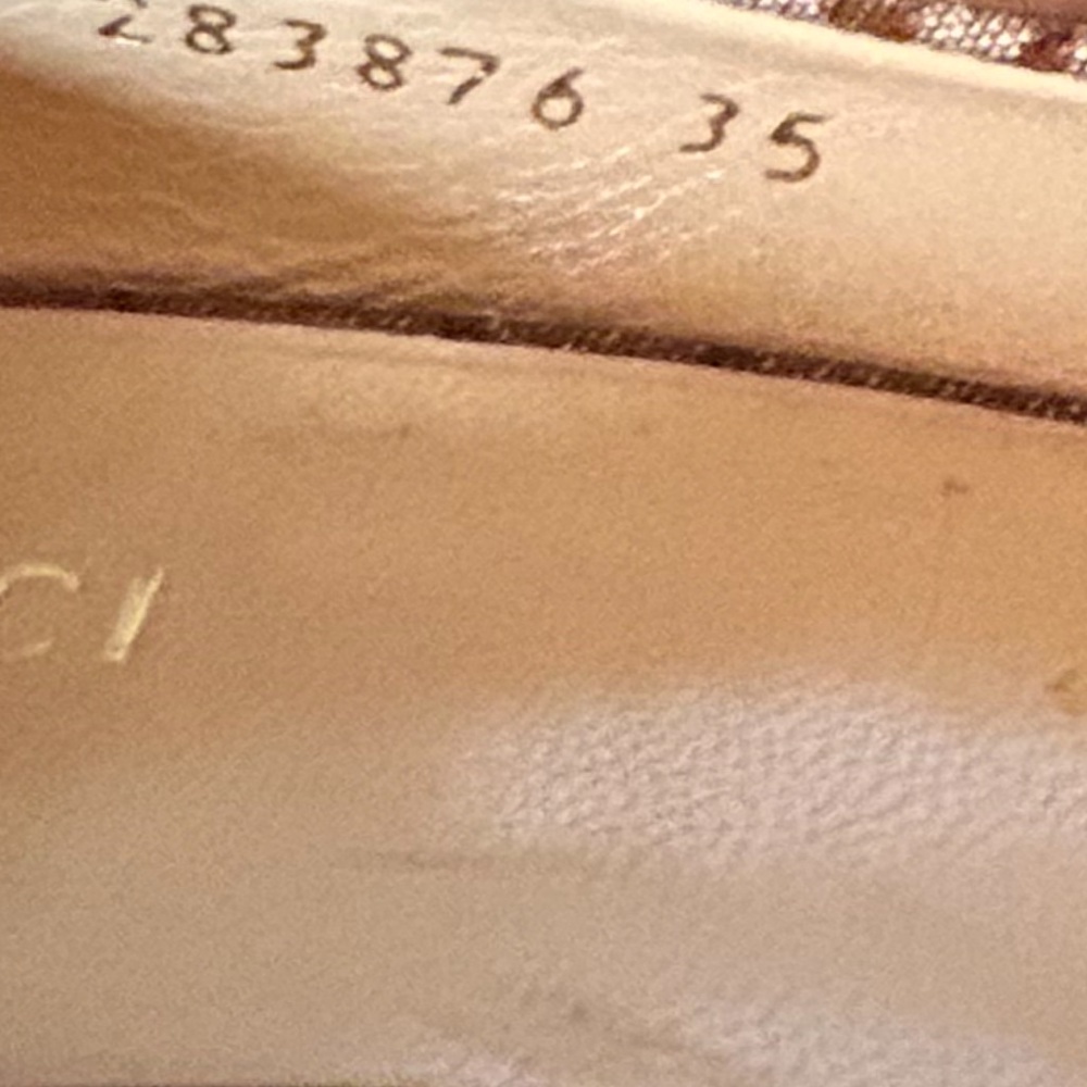 GUCCI Hosebit wedges